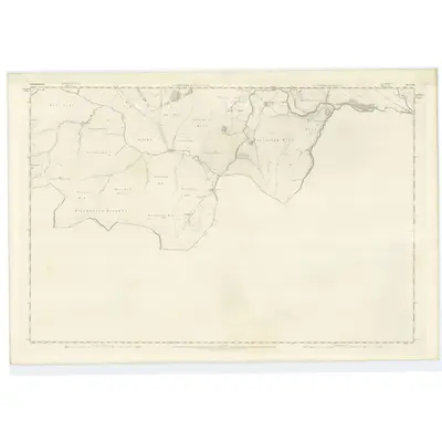 1853 Map of Haddingtonshire, Sheet 20, 1854 Print