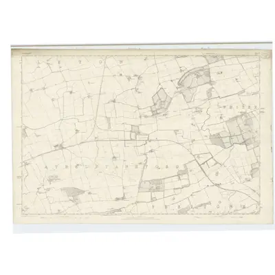 1853 Map of Haddingtonshire, Sheet 5, 1854 Print