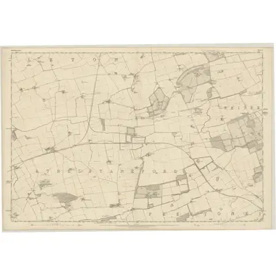 1853 Map of Haddingtonshire, Sheet 5, 1854 Print
