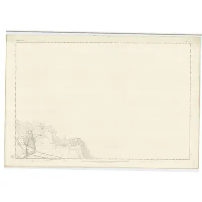 1853 Map of Haddingtonshire, Sheet 7, 1854 Print