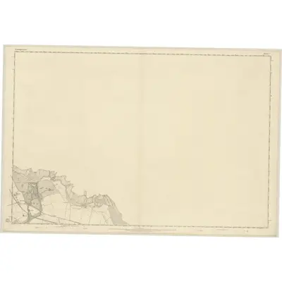 1853 Map of Haddingtonshire, Sheet 7, 1854 Print