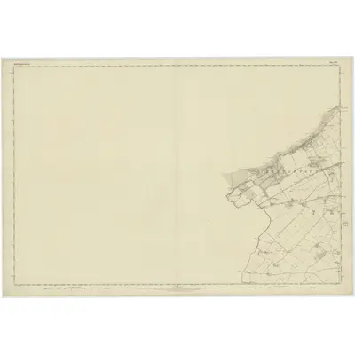 1853 Map of Haddingtonshire, Sheet 8, 1854 Print