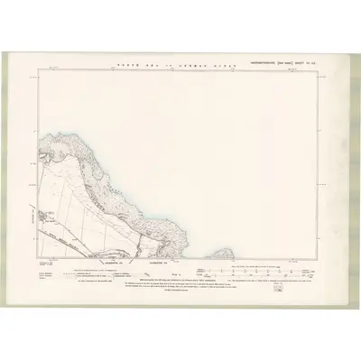 1893 Map of Haddingtonshire Sheet VII.SE, 1895 Print