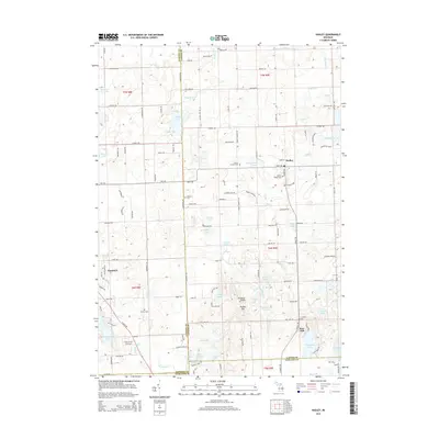 2014 Map of Hadley, 2014 Print