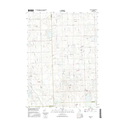 2017 Map of Hadley, 2017 Print