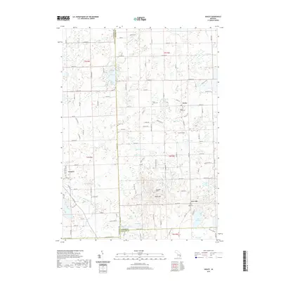 2019 Map of Hadley, 2019 Print