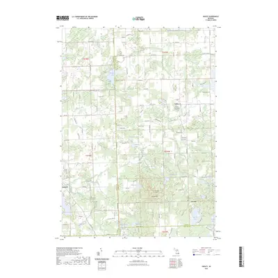 2023 Map of Hadley, 2023 Print