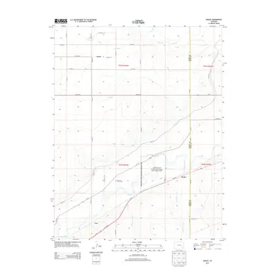 2013 Map of Hadley, 2013 Print