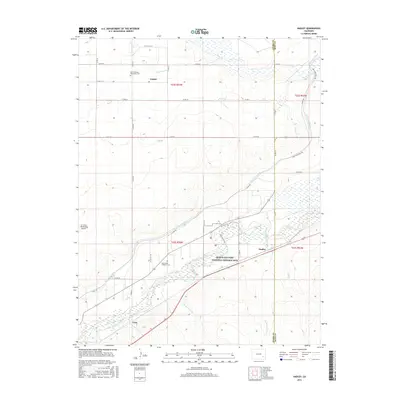 2016 Map of Hadley, 2016 Print