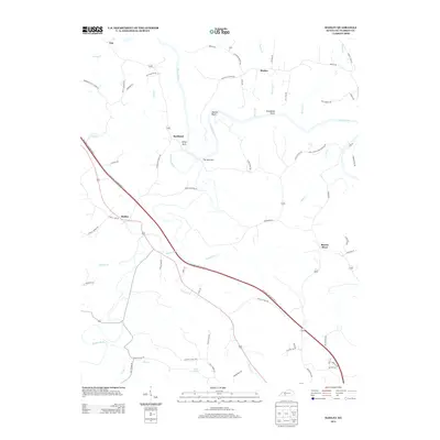 2013 Map of Hadley, 2013 Print