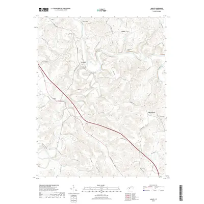 2019 Map of Hadley, 2019 Print