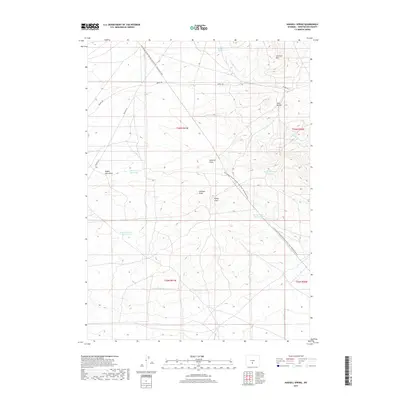 2017 Map of Hadsell Spring, 2017 Print