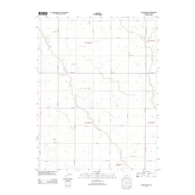 2013 Map of Haegler Ranch, 2013 Print