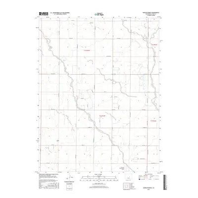 2016 Map of Haegler Ranch, 2016 Print