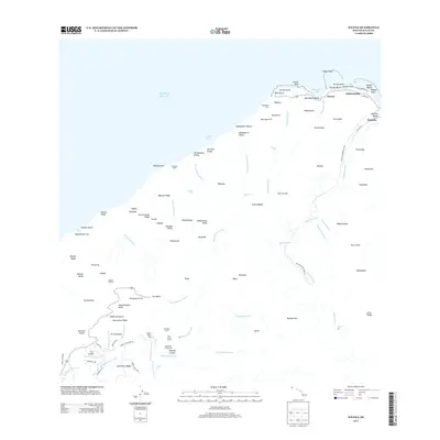 2013 Map of Haena, 2013 Print