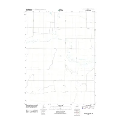 2011 Map of Hagaman Cemetery, 2011 Print