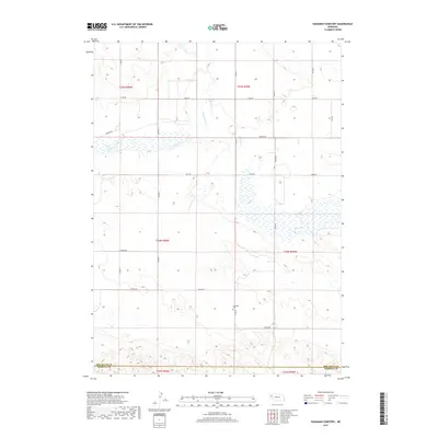 2017 Map of Hagaman Cemetery, 2017 Print