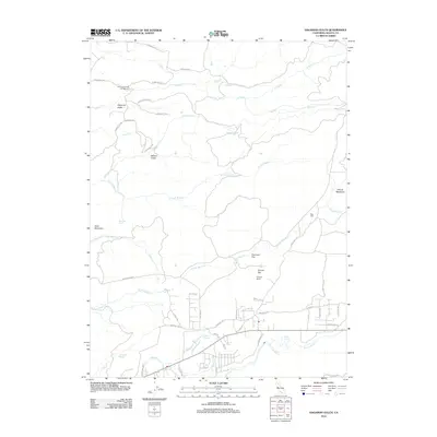2012 Map of Hagaman Gulch, 2012 Print