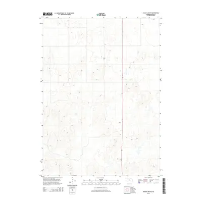 2014 Map of Hagan Lake NE, 2014 Print