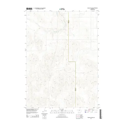 2014 Map of Hagan Lake NW, 2014 Print