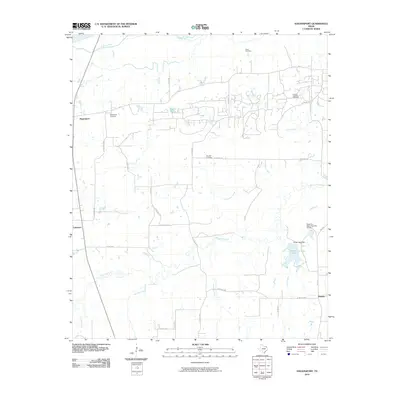 2010 Map of Hagansport, 2010 Print