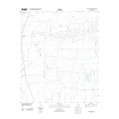 2013 Map of Hagansport, 2013 Print