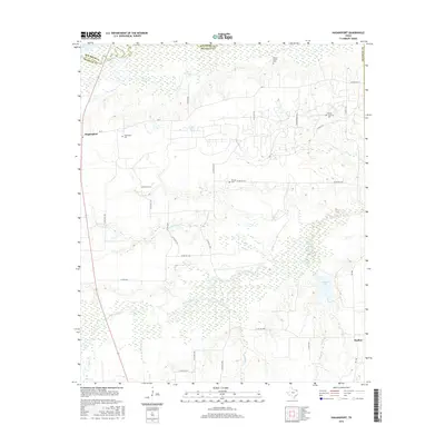2016 Map of Hagansport, 2016 Print