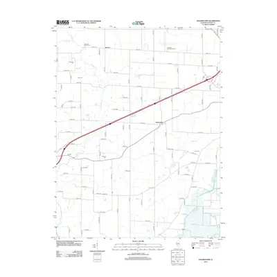 2012 Map of Hagarstown, 2012 Print