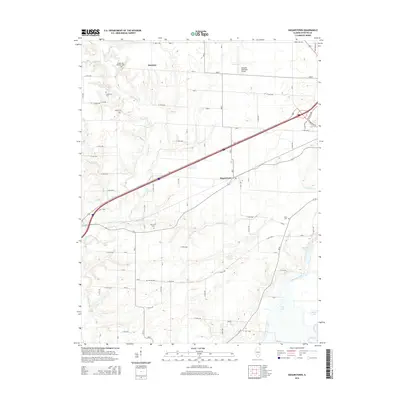 2015 Map of Hagarstown, 2015 Print