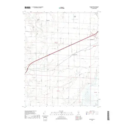 2018 Map of Hagarstown, 2018 Print