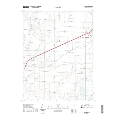 2021 Map of Hagarstown, 2021 Print