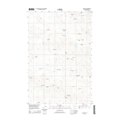 2014 Map of Hagen Gap, 2014 Print