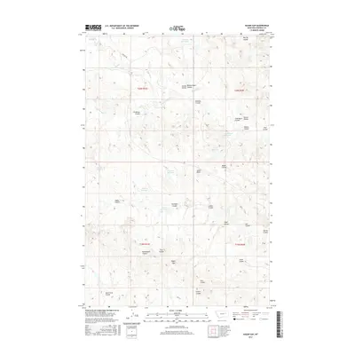 2017 Map of Hagen Gap, 2017 Print