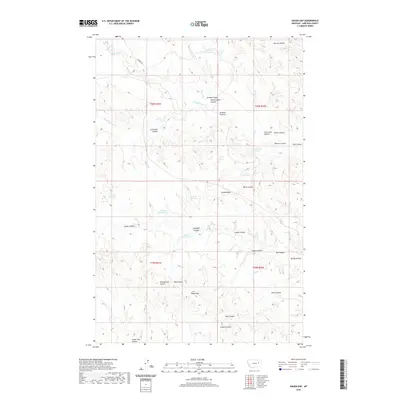 2020 Map of Hagen Gap, 2020 Print