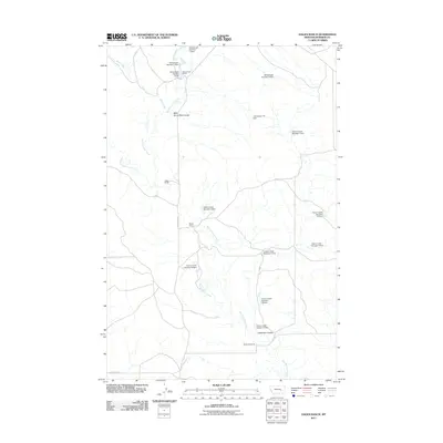 2011 Map of Hagen Ranch, 2011 Print