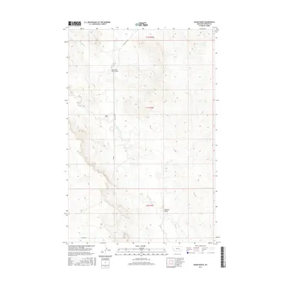 2017 Map of Hagen Ranch, 2017 Print