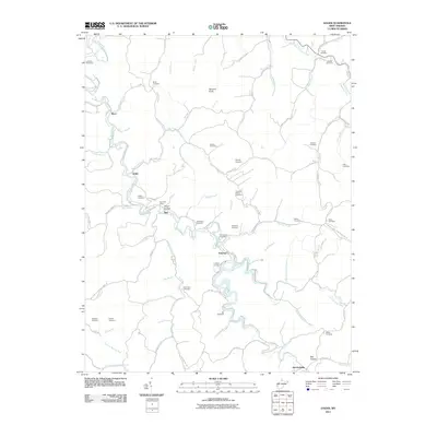 2011 Map of Hager, 2011 Print