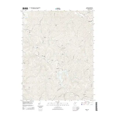 2014 Map of Hager, 2014 Print