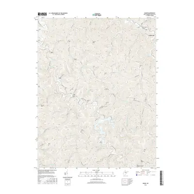 2016 Map of Hager, 2016 Print