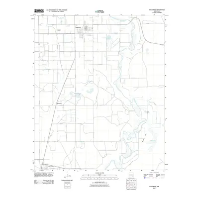 2010 Map of Hagerman, 2010 Print