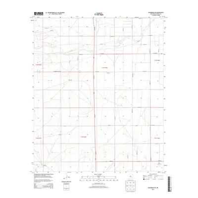 2013 Map of Hagerman SW, 2013 Print