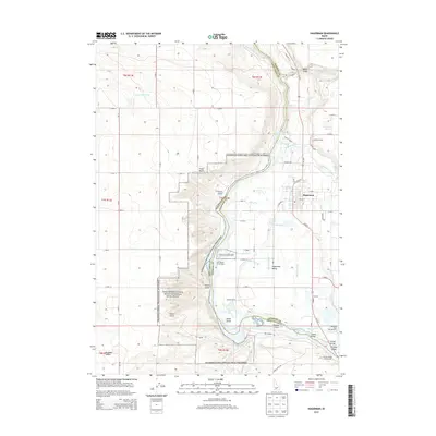 2013 Map of Hagerman, 2013 Print