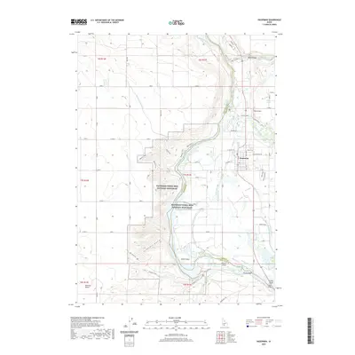 2020 Map of Hagerman, 2020 Print