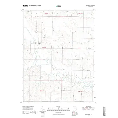 2017 Map of Hagers Grove, 2017 Print