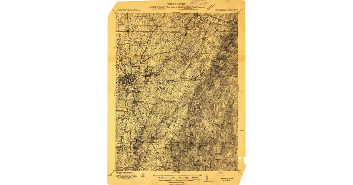 1900 1909 Maps of Funkstown MD - Hagerstown Washington County Md Usgs Topo 1909 Og 1200x630 