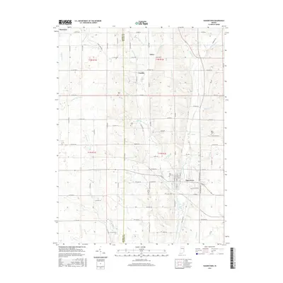 2016 Map of Hagerstown, 2016 Print