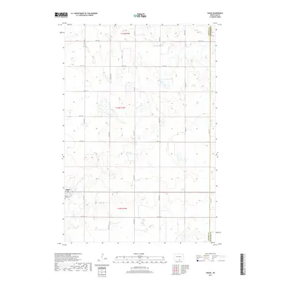 2017 Map of Hague, 2017 Print