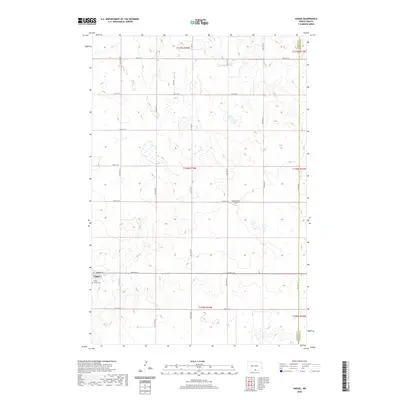 2020 Map of Hague, 2020 Print