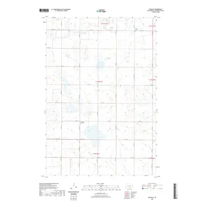 2020 Map of Hague SE, 2020 Print