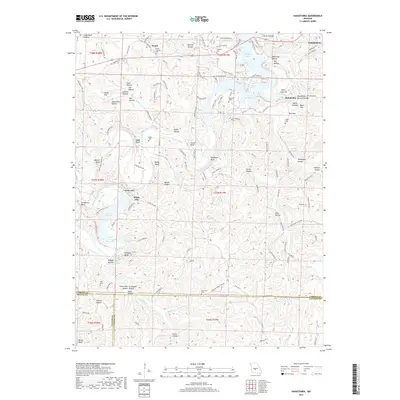 2017 Map of Hahatonka, 2017 Print